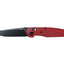 Coltello EDC ANV A100 Sleipner DLC manico GRN rosso/nero ANVA100-006