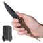 Dettaglio ANV P100 monoblocco Sleipner cerakote coyote fodero ultrasottile
