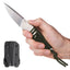 Dettaglio ANV P100 monoblocco Sleipner fodero ultrasottile paracord olive