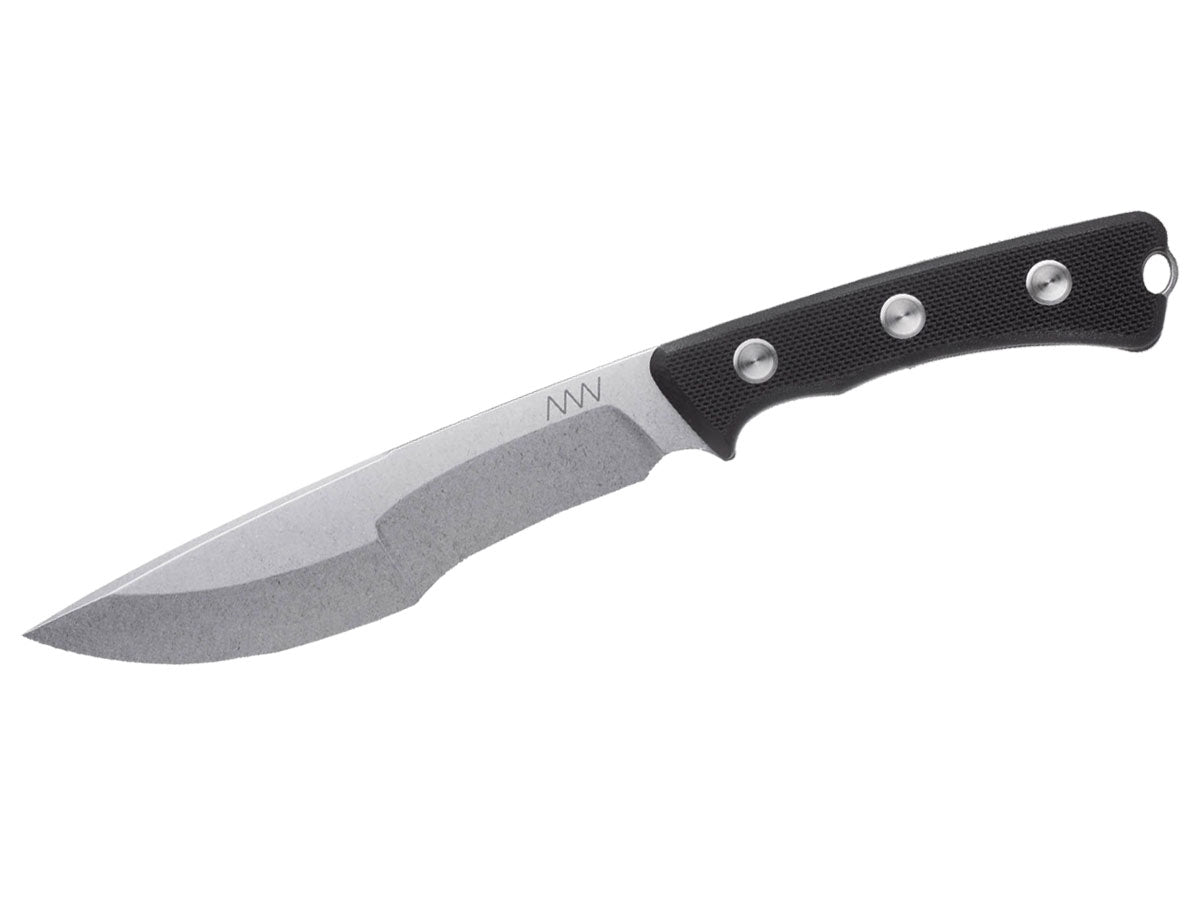 Anv Knives P500 Stonewash G10 Black Coarse ANVP500-006