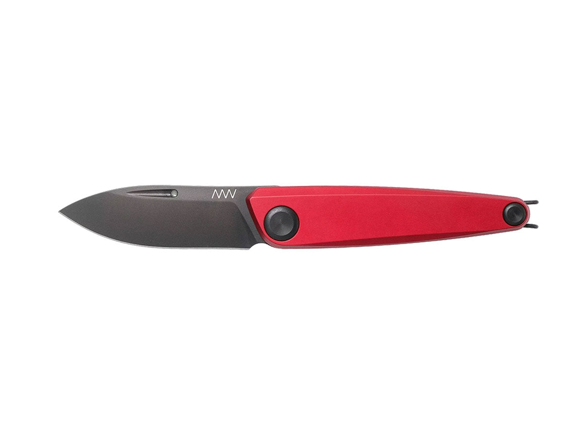 Coltello tascabile ANV Z050 Sleipner DLC Dural rosso slipjoint ANVZ050-005