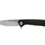 Coltello EDC ANV Z100 Sleipner stonewash GRN nero liner lock ANVZ100-047