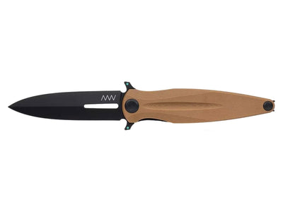 Anv Knives Z400 Dlc Black G10 Coyote ANVZ400-007