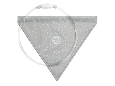 Niteize Nitehowl Bandana Rechargeable Led Safety Necklace Grey NHOR-B0907S-R8