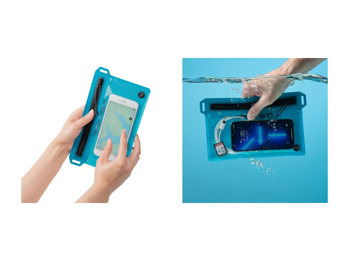 Niteize Runoff Waterproof Travel Pouch Small Blue ROFS-03-R3 - foto 2