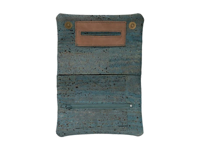 Mestango Cork 1012 blu dettaglio chiusura magnetica