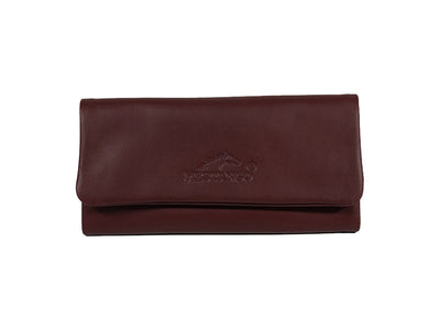 Borsa portatabacco Mestango Frost 2016 in pelle burgundy con chiusura magnetica