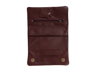 Borsa portatabacco Mestango Frost 2016 burgundy - vista laterale