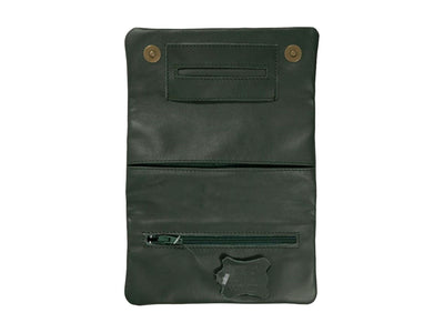 Borsa portatabacco Mestango Frost 2016 oliva - vista laterale