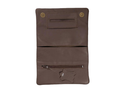 Borsa portatabacco Mestango Frost 2016 marrone chiaro - vista laterale