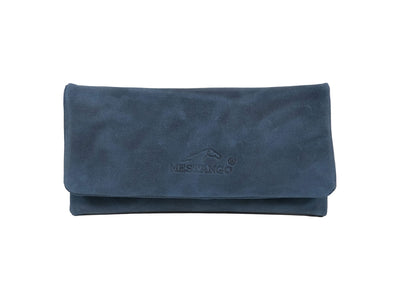 Borsa portatabacco Mestango Shadows 2015 in pelle blu con chiusura magnetica