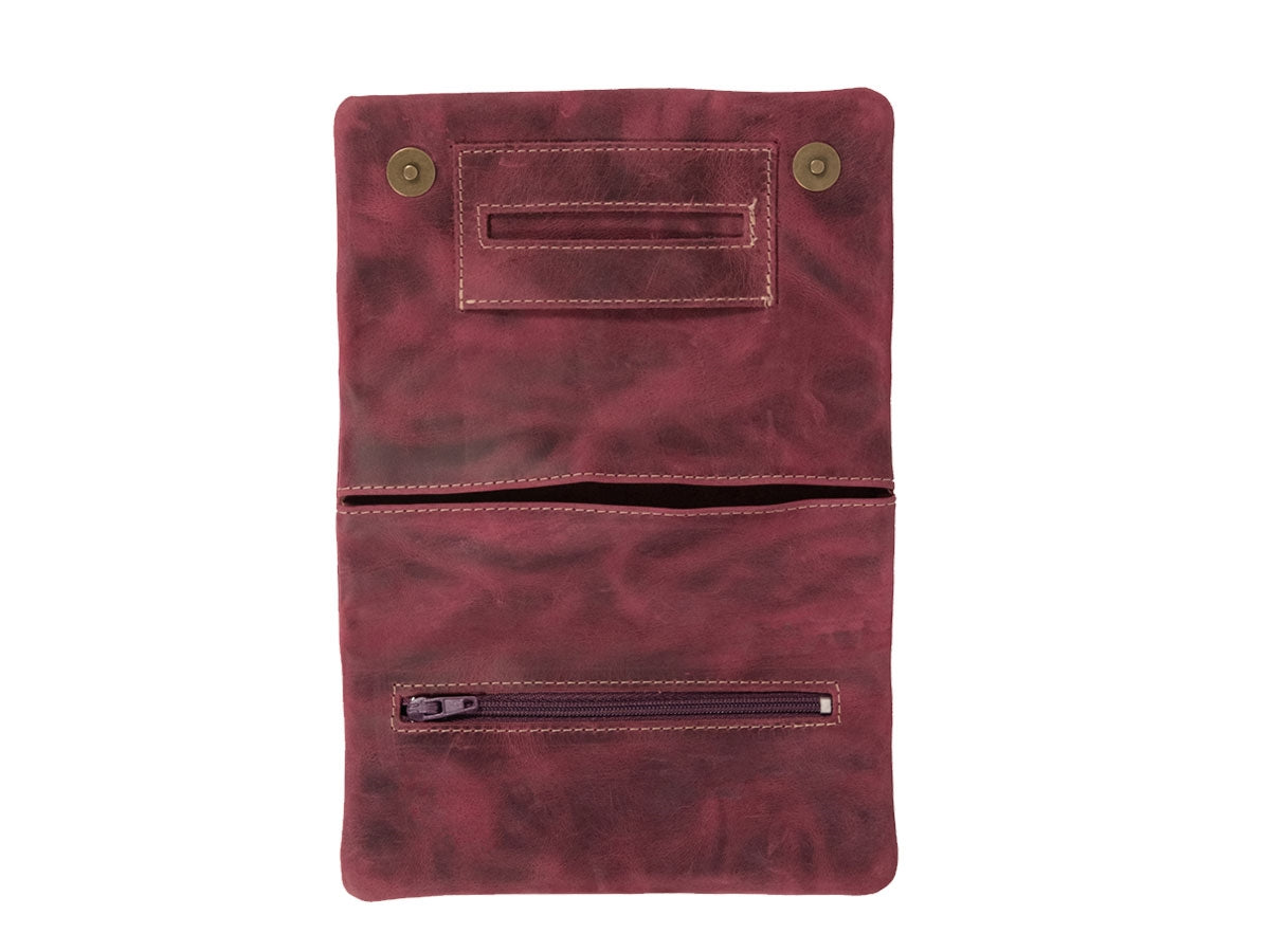 Borsa portatabacco Mestango Shadows 2015 lilla - vista laterale