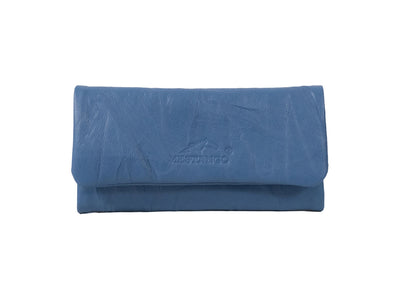 Borsa portatabacco Mestango Summer Boost 2017 in pelle blu con chiusura magnetica