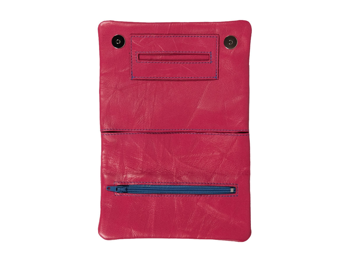 Borsa portatabacco Mestango Summer Boost 2017 fucsia - vista laterale