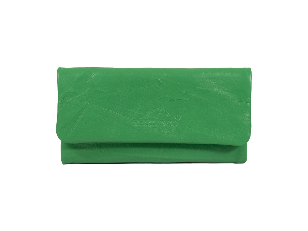 Borsa portatabacco Mestango Summer Boost 2017 in pelle verde con chiusura magnetica