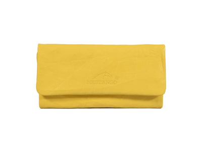 Borsa portatabacco Mestango Summer Boost 2017 in pelle gialla con chiusura magnetica