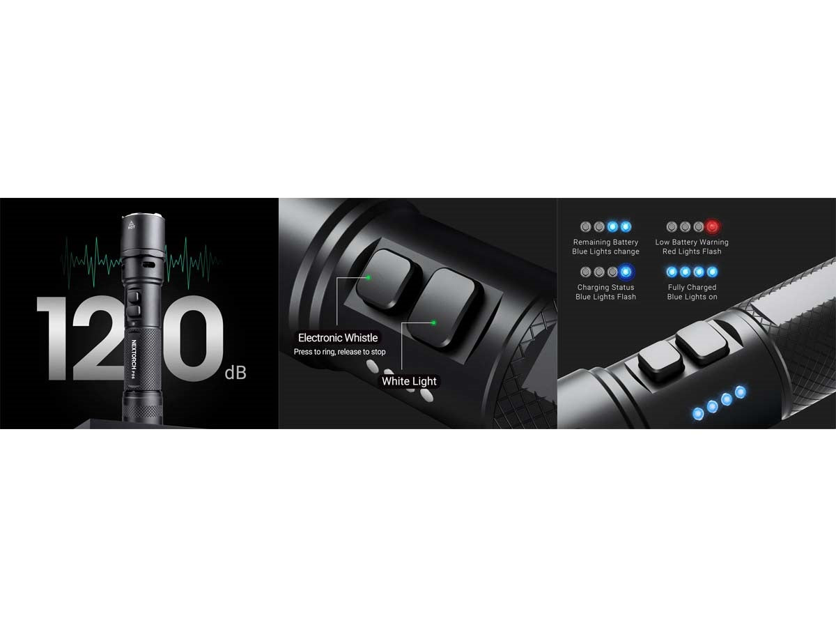 Nextorch P86 Ricaricabile 1600 Lumens Led - foto 2