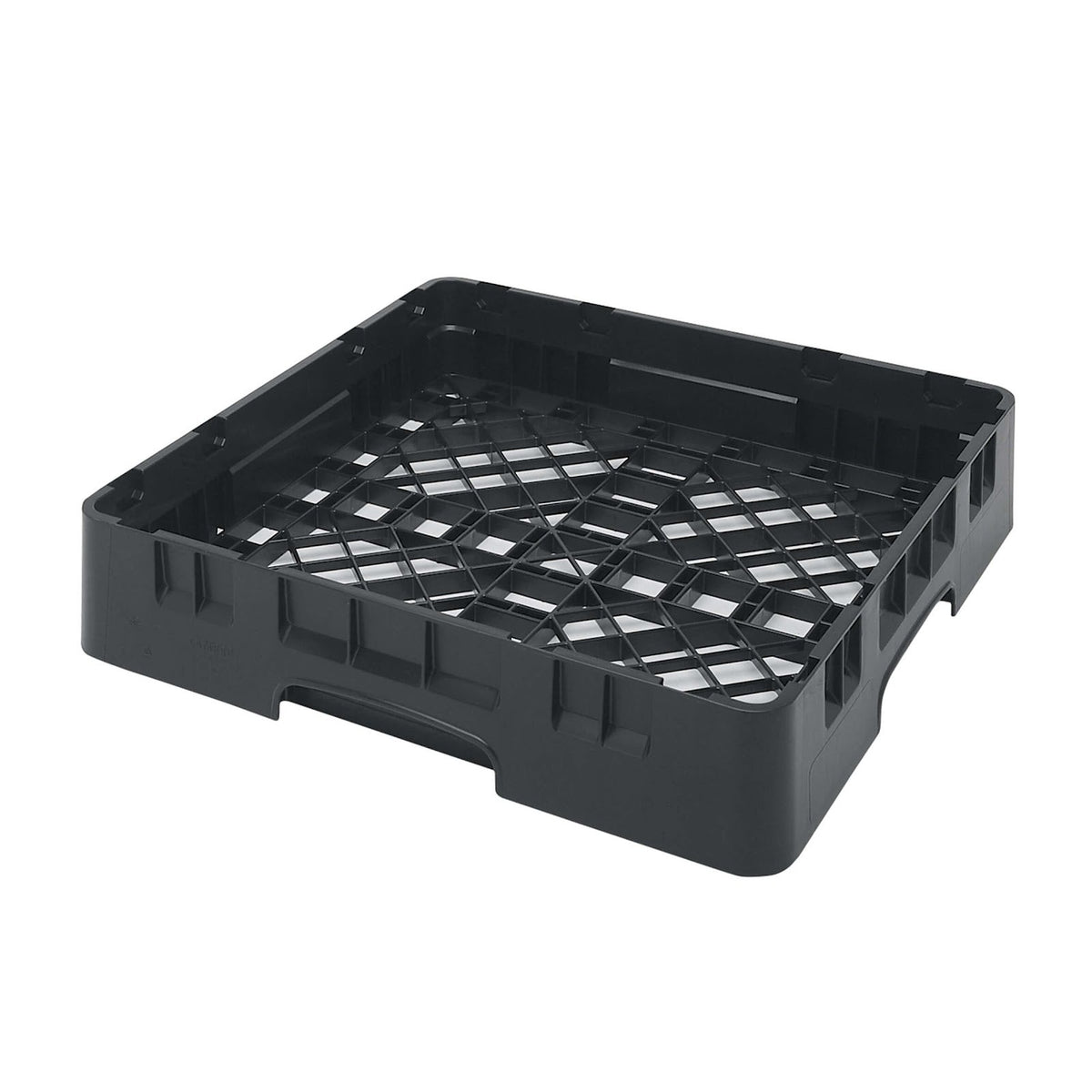 Cambro Cestello Base per Lavaggio Stoviglie 50x50 cm Nero