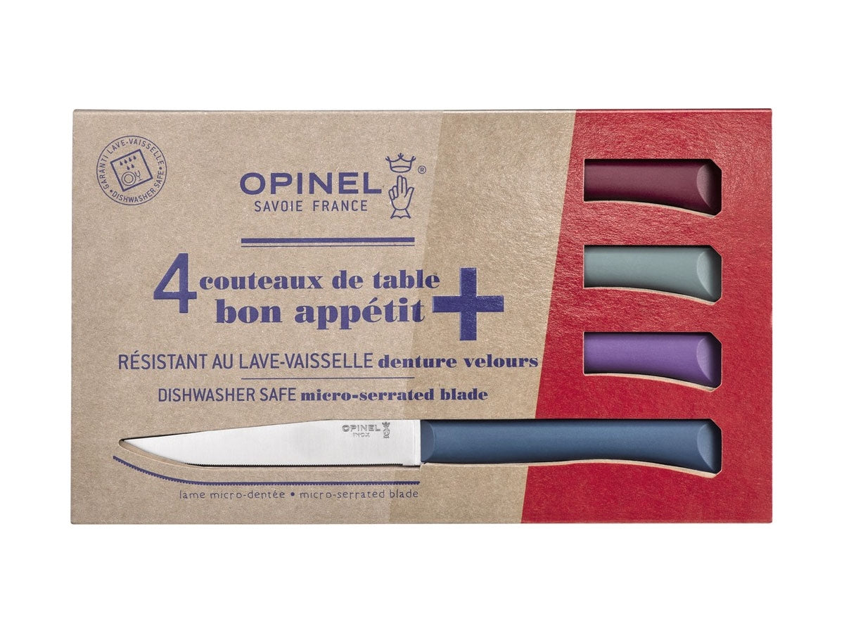 Opinel Bon-Appétit Plus Glam Set 4 Tavola colorati (002197)