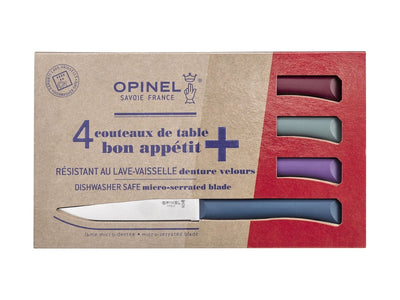 Opinel Bon-Appétit Plus Glam Set 4 Tavola colorati (002197)
