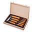 Opinel Box Legno Tradizione 10 Pz Carbonio (183102)