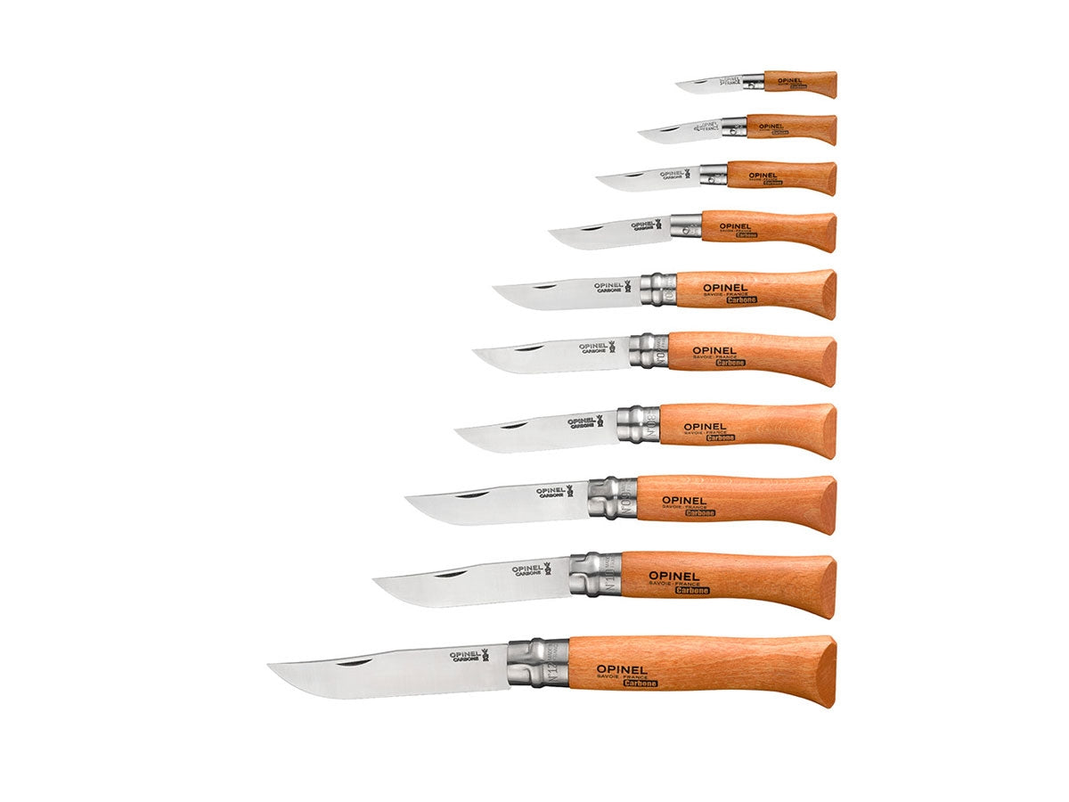 Opinel Box Legno Tradizione 10 Pz Carbonio (183102) - foto 2