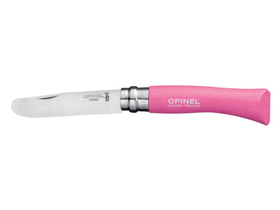 Opinel Confezione 6 Pz N°07 Inox Punta Tonda "Fuchsia" (001699)