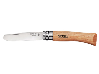 Opinel Confezione 6 Pz N°07 Inox Punta Tonda "Natural" (001696)