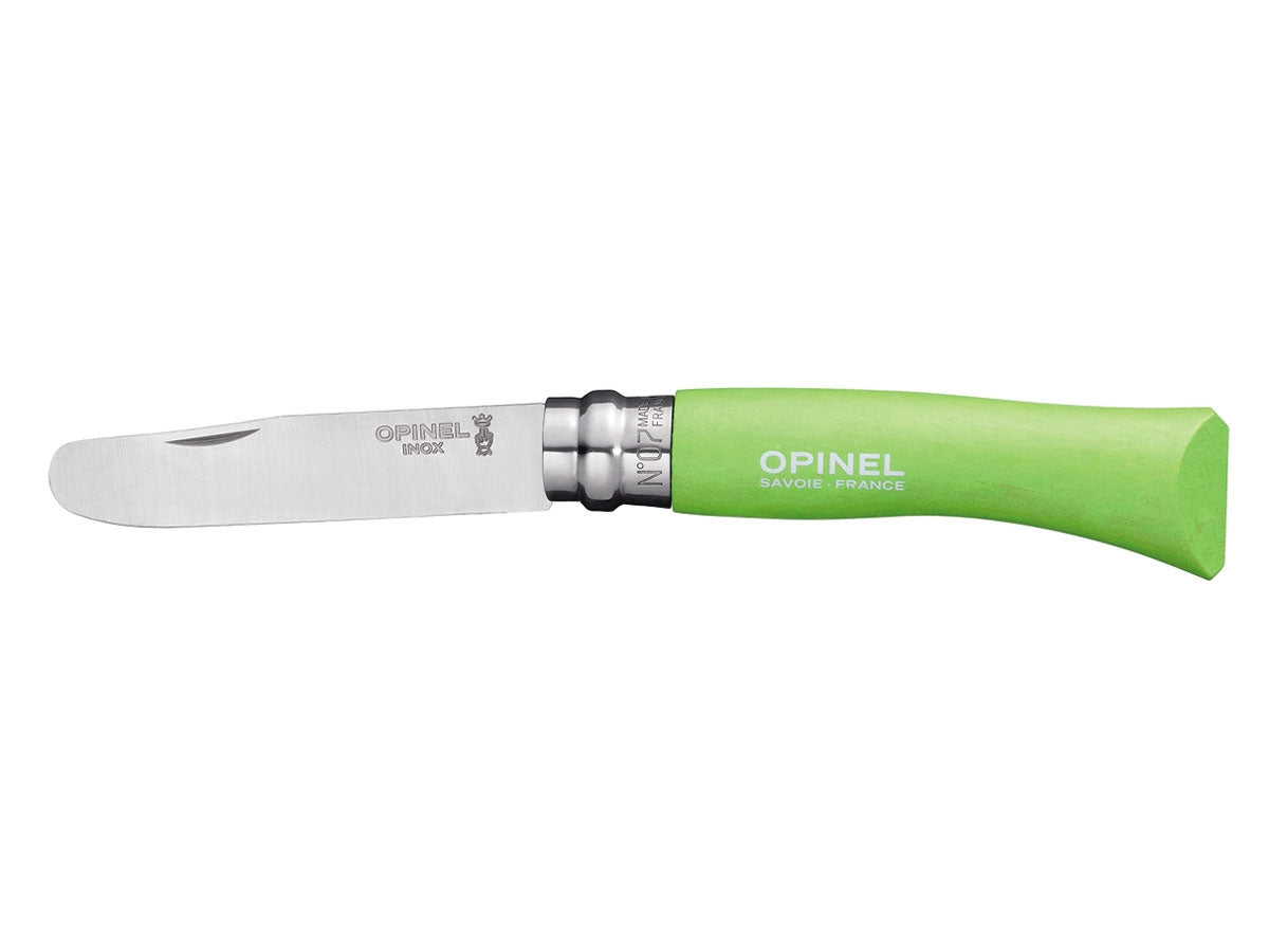 Opinel Confezione 6 Pz N°07 Inox Punta Tonda "Pomme" (001700)