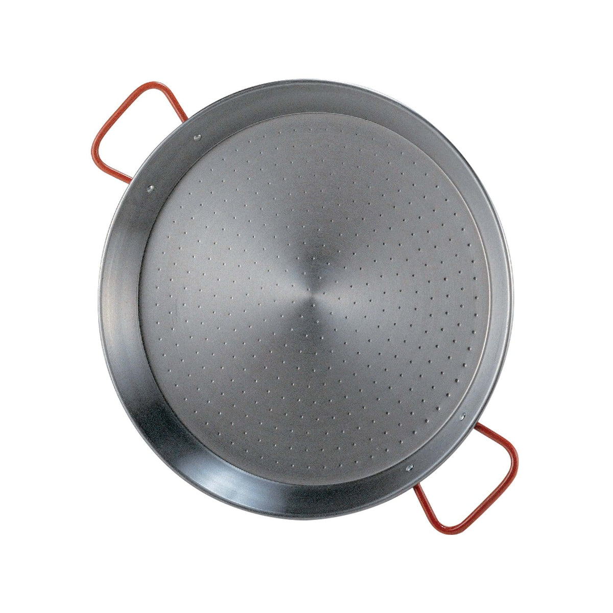 Paellera Valenciana Acciaio al Carbonio Spazzolato 32 cm