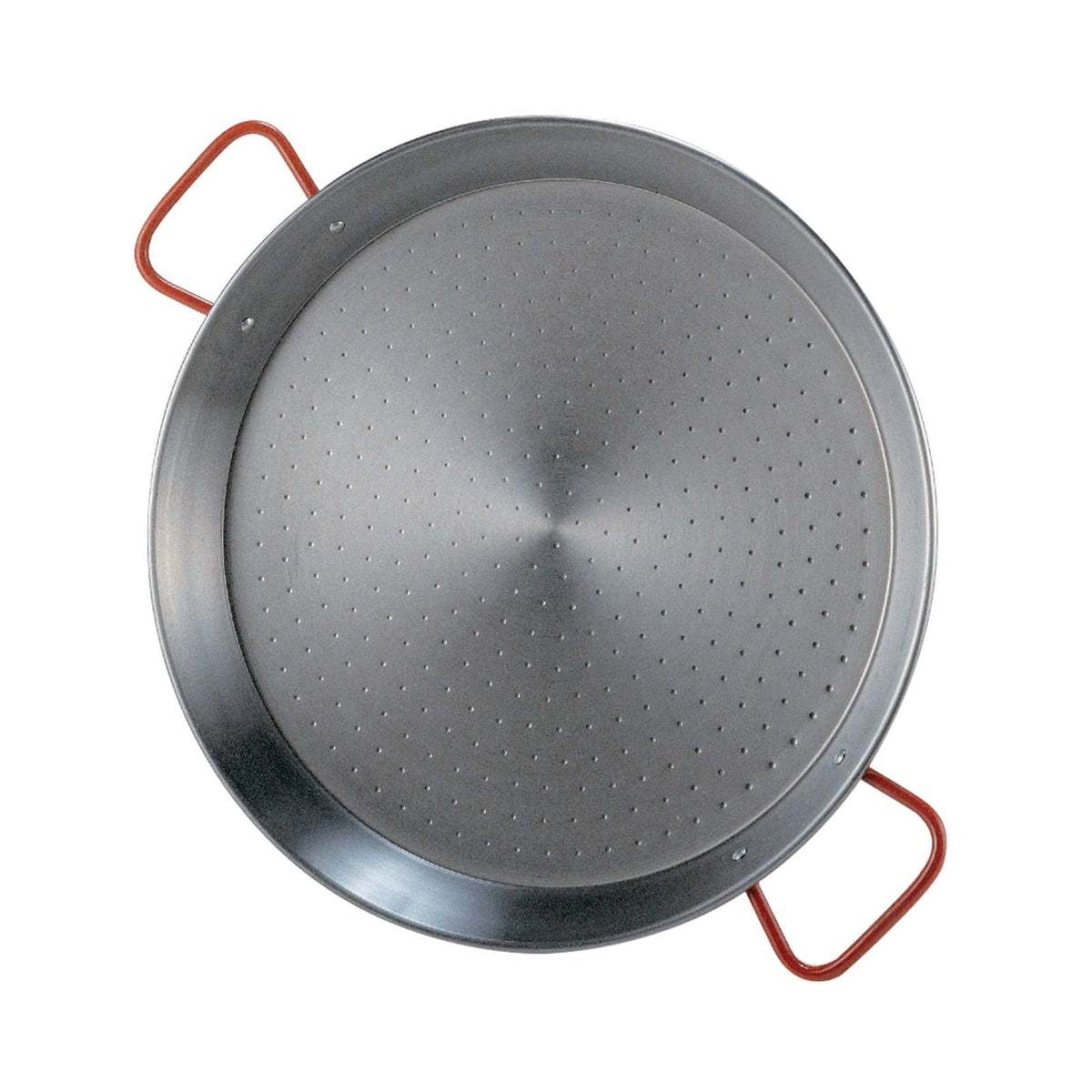 Paellera Valenciana Acciaio al Carbonio Spazzolato 36 cm