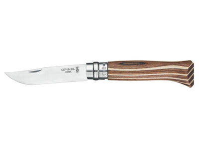 Opinel Tradizione Lusso N°08 Inox Betulla Lamellare Marrone (002388)