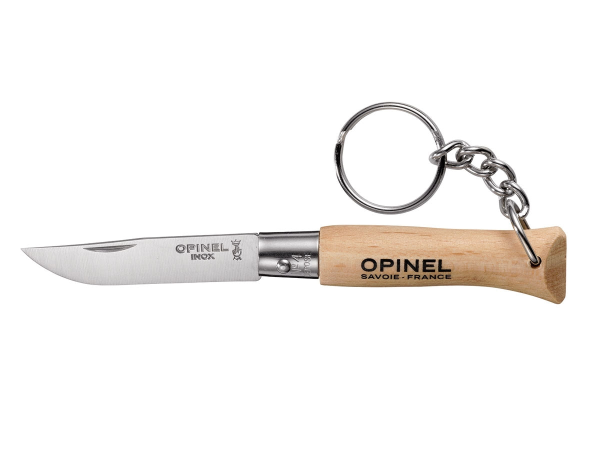 Opinel Tradizione N°04 Inox Portachiave "Natural"  (000081)