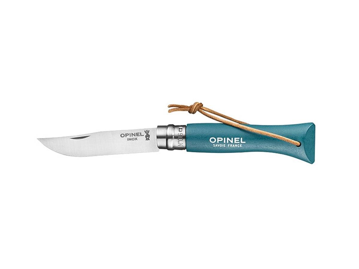 Opinel Tradizione N°06 Inox Baroudeur "Turquoise" (002200)