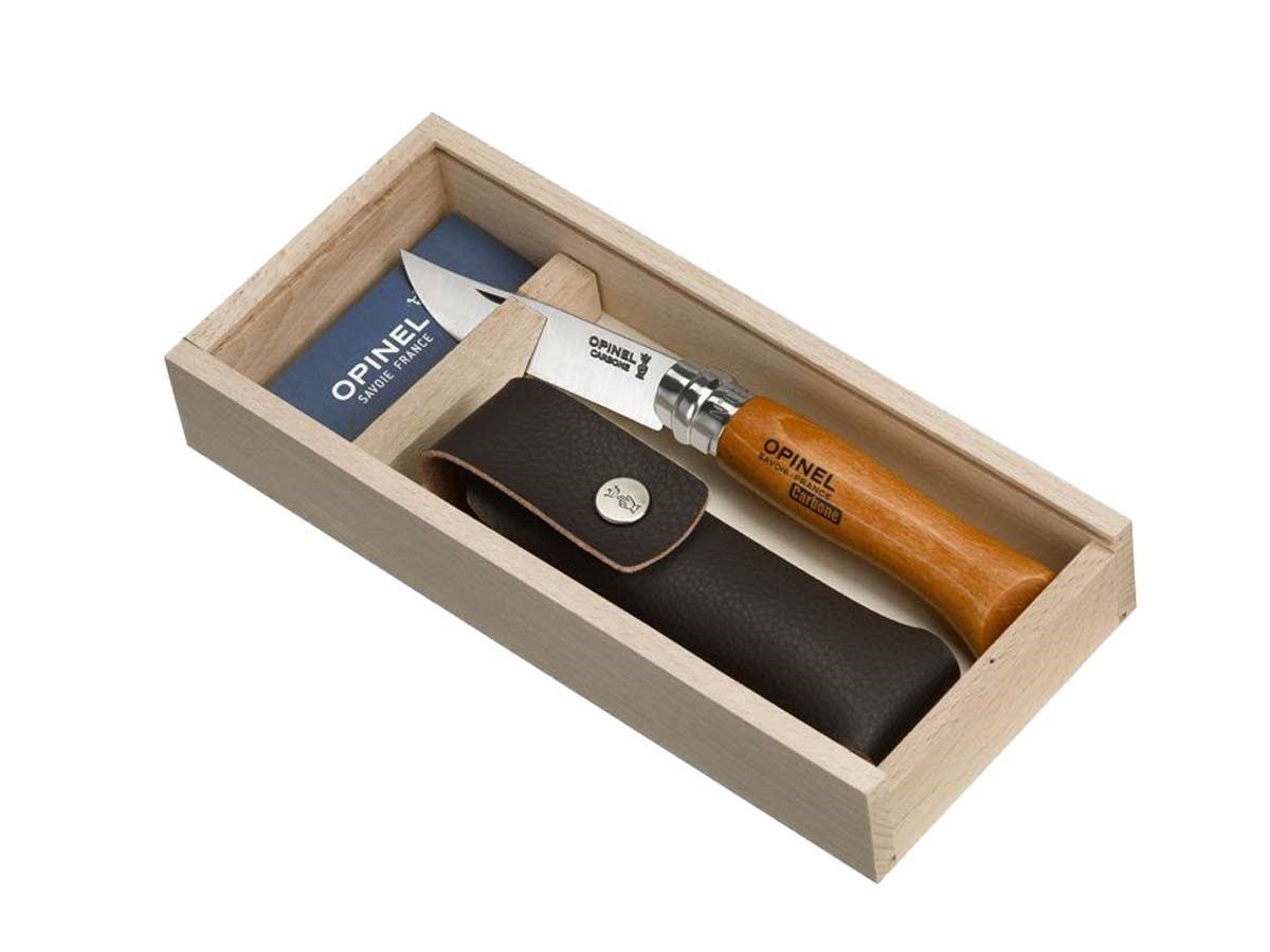 Opinel Tradizione N°08 Carbonio C/Fodero C/Box (000815)