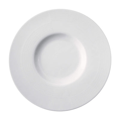 Gural Madrid Piatto Piano Gourmet in Porcellana Bianca 29 cm 6 Pezzi