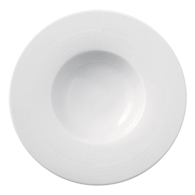 Gural Madrid Piatto Fondo Gourmet in Porcellana Bianca 26,8 cm 6 Pezzi