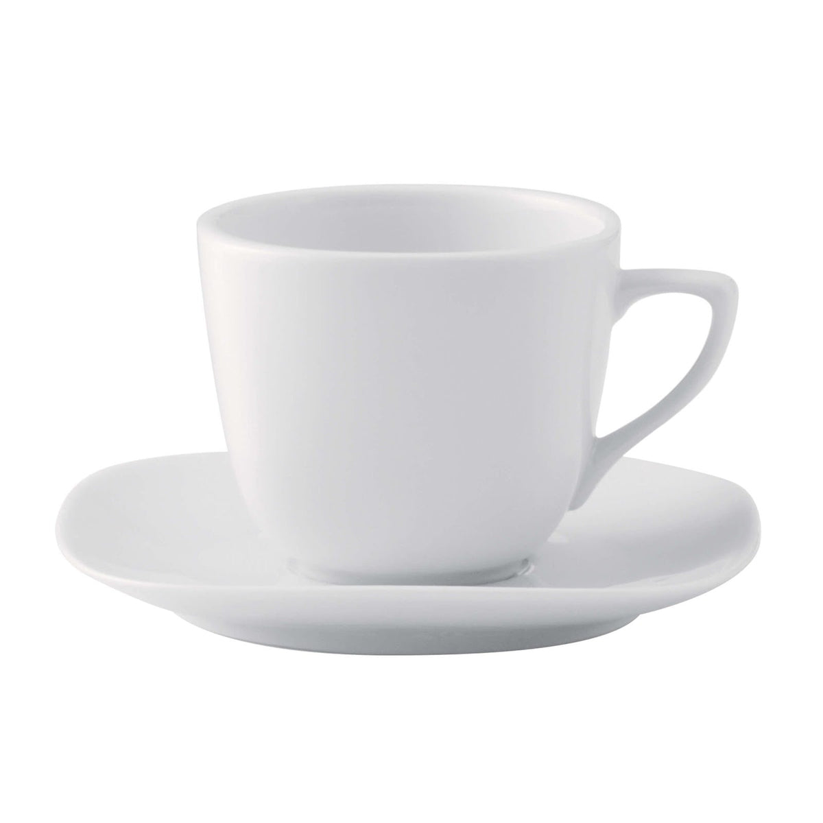 Gural Mimoza Tazza Tè e Colazione in Porcellana Bianca 23 cl 12 Pezzi