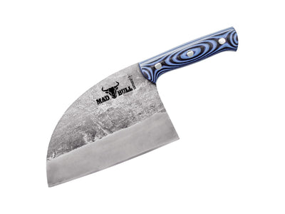 Samura Mad Bull Chopper Mannaia G-10 Black & Blue (Cleaver) Cm.18 SMB-0040