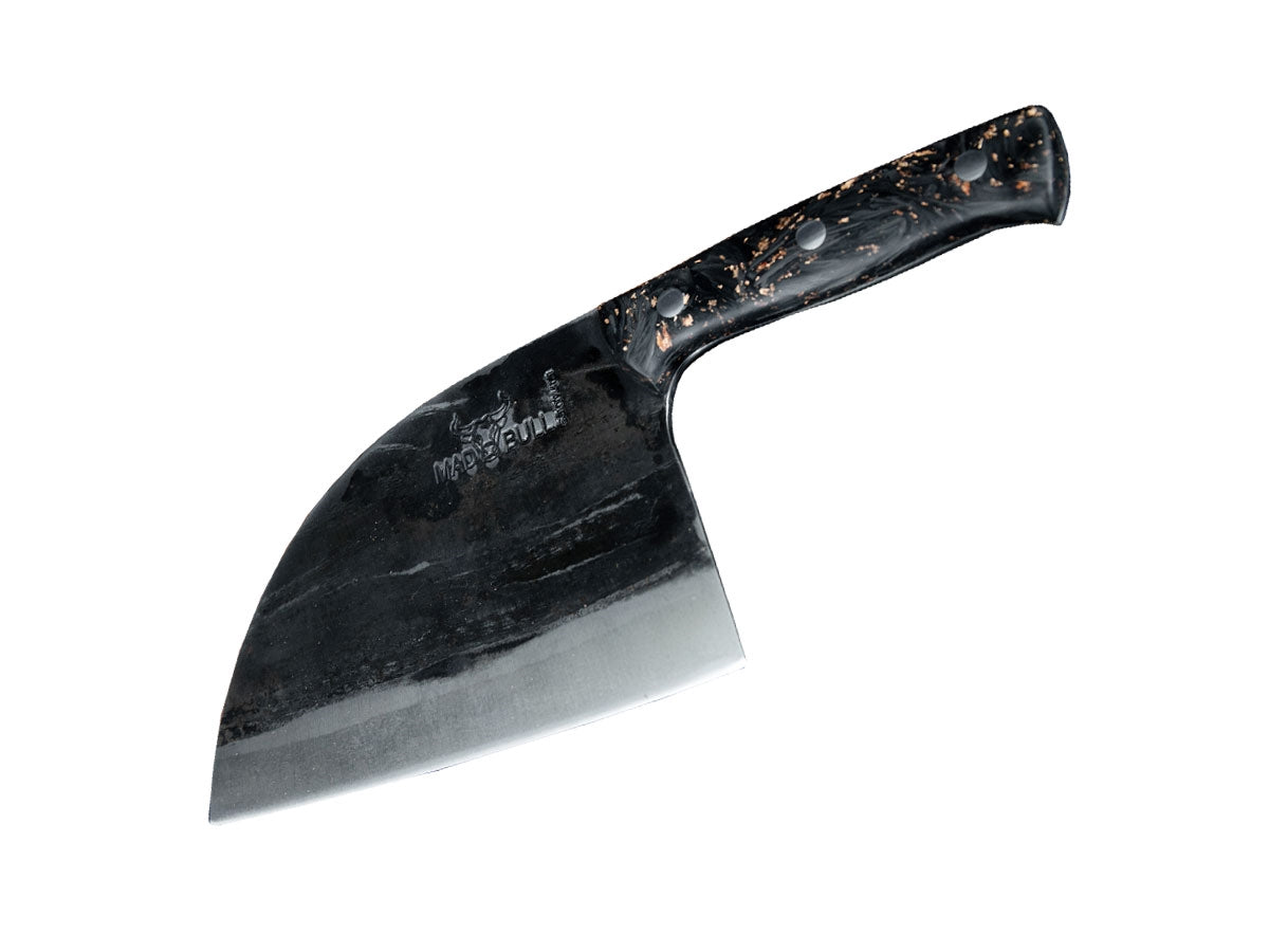 Samura Mad Bull Chopper Mannaia Marble Carbon (Cleaver) Cm.18 SMB-0040MC