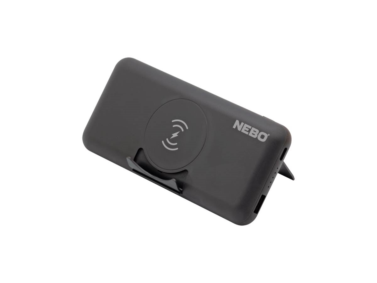 NEBO 10K POWERBANK Wireless 10000 mAh con ricarica Qi e USB-C PD PBK-0010