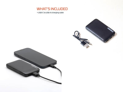 NEBO 5K POWERBANK PBK-0031 - indicatore carica e design compatto tascabile