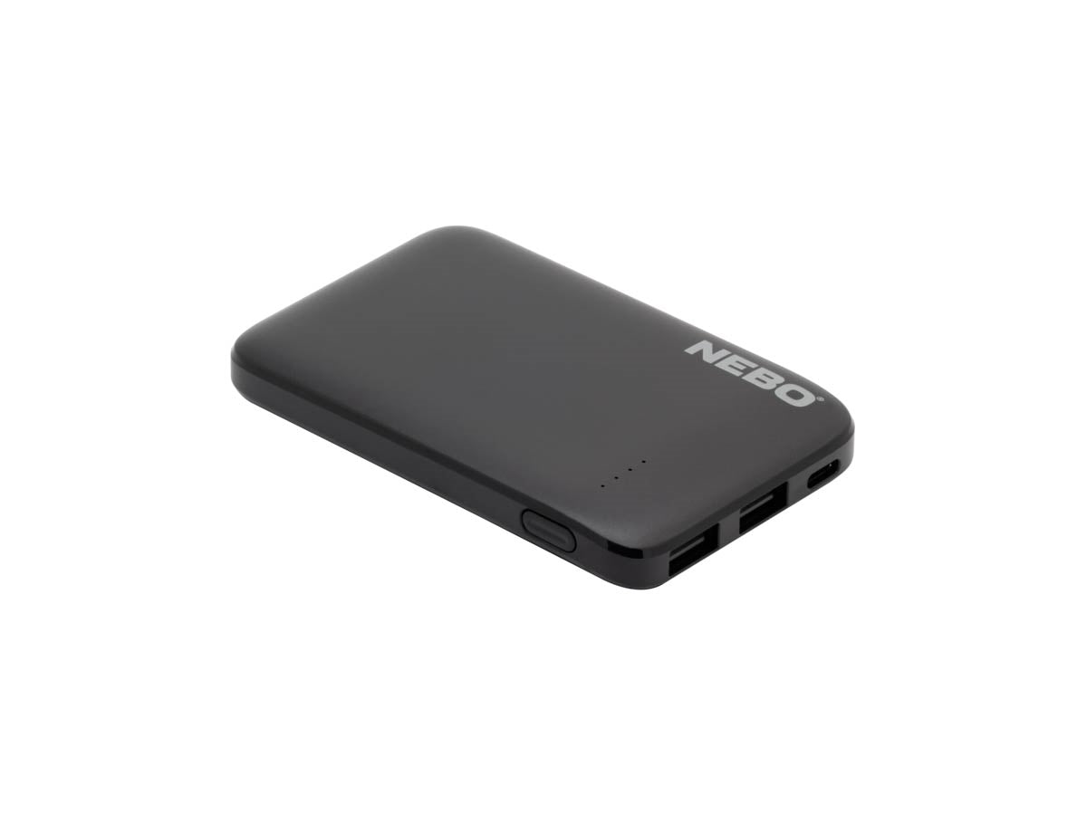NEBO 5K POWERBANK 5000 mAh con doppie porte USB-A e USB-C PD PBK-0031