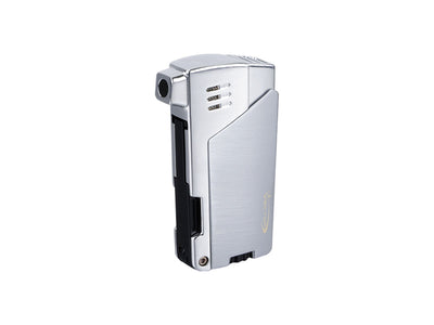 Vector Gladius accendino pipa fiamma angolata chrome satin