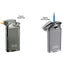 Vector Duke dual flame gunmetal dettaglio meccanismo fiamma