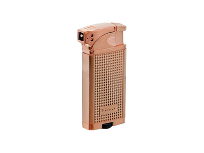 Vector Duke accendisigari doppia fiamma rose gold satin