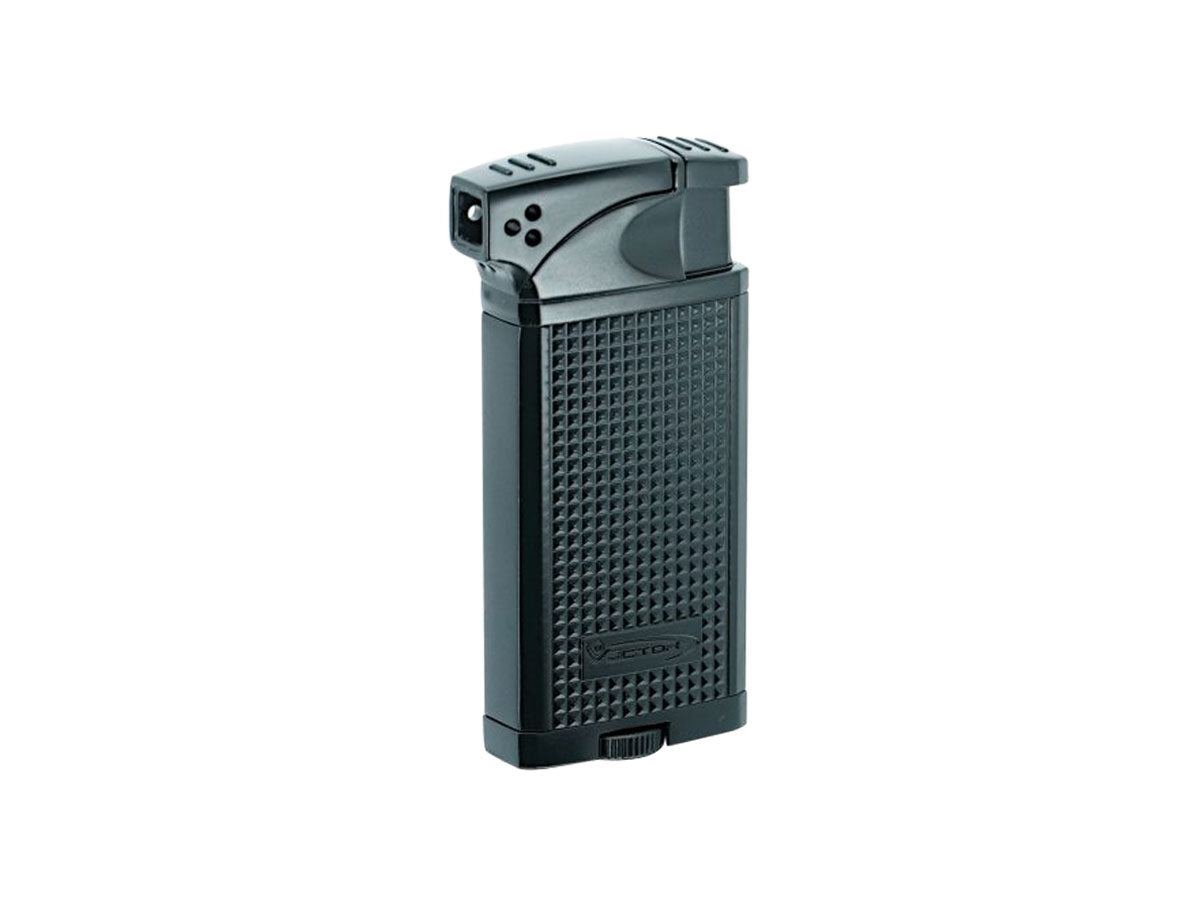 Vector Duke accendisigari doppia fiamma nero opaco black matte