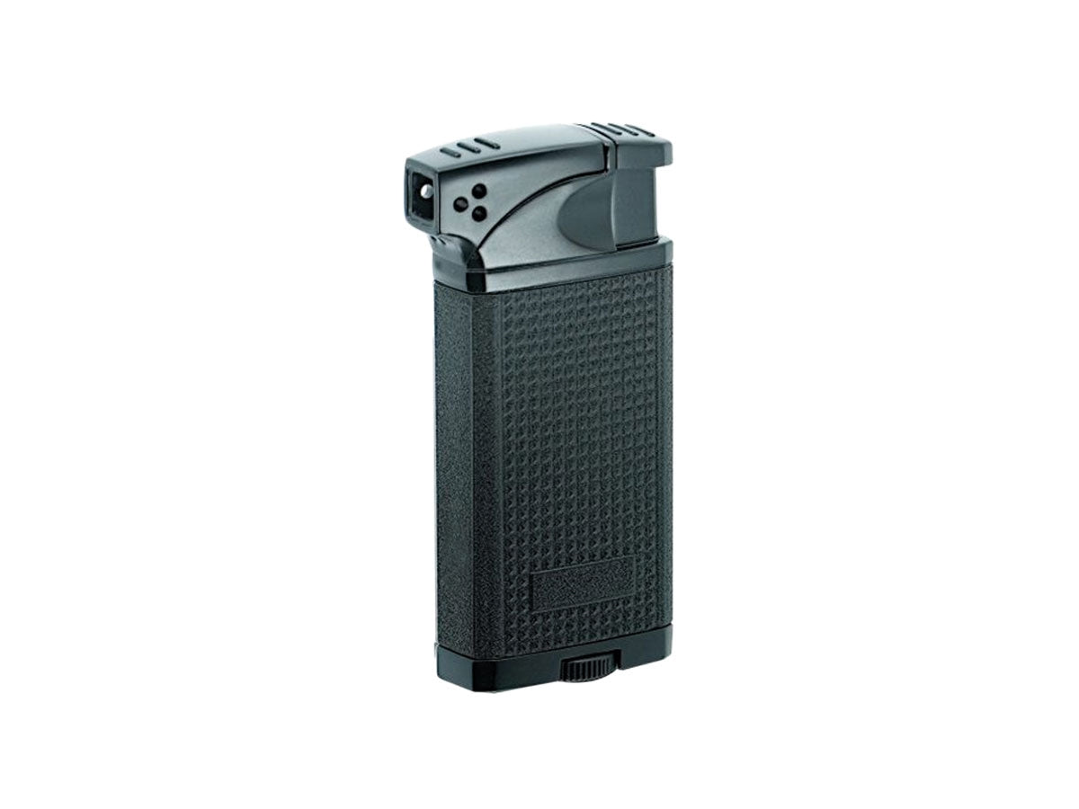 Vector Duke accendisigari doppia fiamma black crackle matte