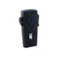 Vector Retro accendisigari jet flame black rubber matte vista frontale