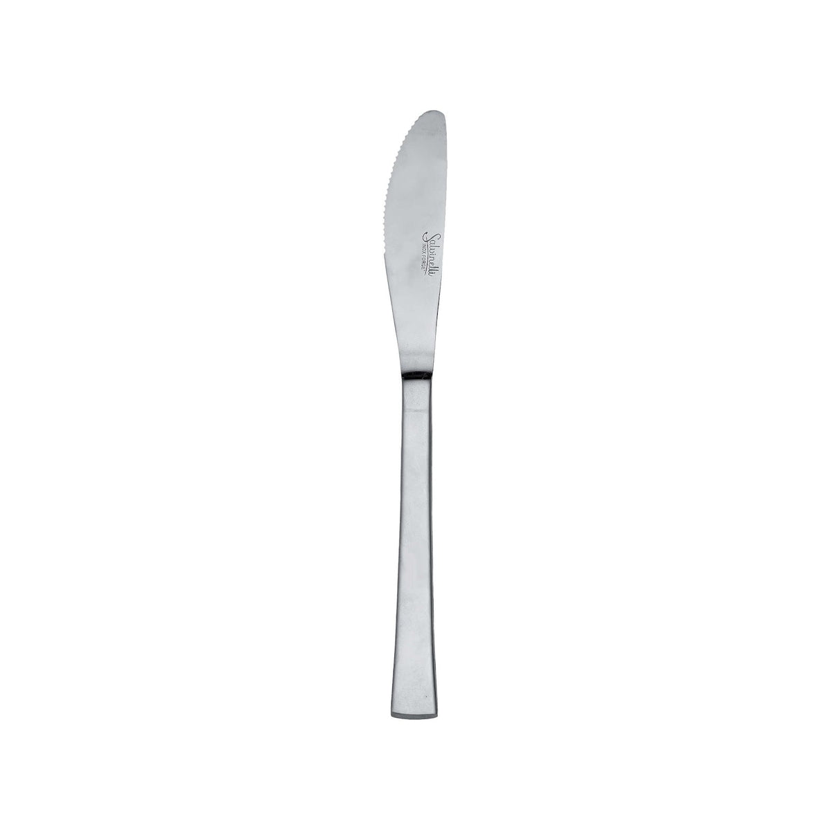 Salvinelli Lara Coltello da Tavola Manico Pieno Inox 18/10 12 Pezzi